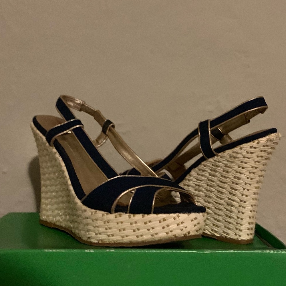 Lilly Pulitzer Ashley Canvas Wedges